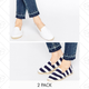 ASOS JEANIE Two Pack Espadrilles, $21